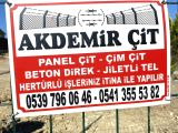 TEL ÇİT BAHÇE SINIR BELİRLEME ÖRGÜ TEL