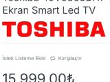  Toshiba 49 inç tv 124 ekran